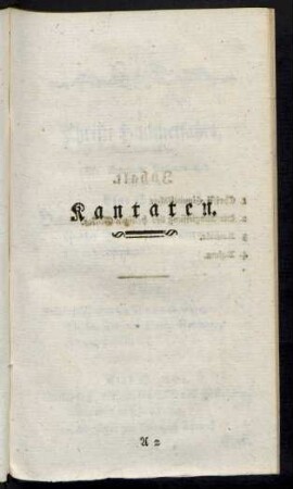 Kantaten