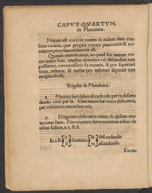 Caput Quartum. de Mutatione.
