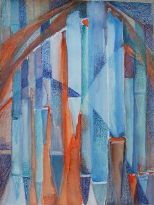 Blaue Orgel