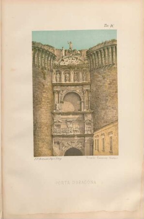 Tav. IC. Porta d'Aragona