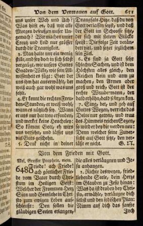 651-660, Von dem Frieden mit Gott; ... (648 - 658)