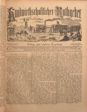 Beilage vom Montag, 9. Dezember 1895