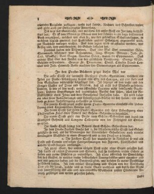 In den Probe-Büchern zeiget dieses Mal vor