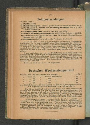 Feldpostsendungen