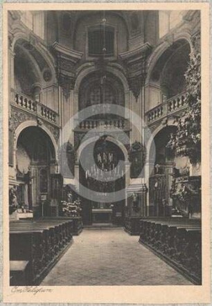 Chor der Wallfahrtskirche Albendorf