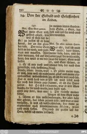 24. Von der Geduld und Gelassenheit im Leiden.