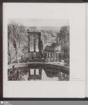 Das Wasserbassin auf dem Ruinenberg