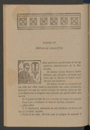 Capítulo III - Horas de angustia