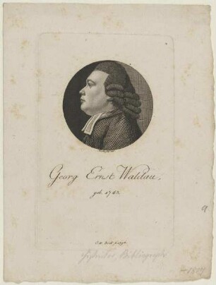 Bildnis des Georg Ernst Waldau