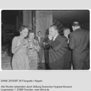 Empfang anlässlich der Nationalen Hygiene-Ausstellung - Gäste