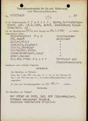 Pfahler, Georg
