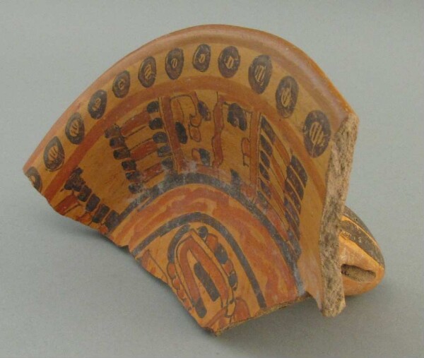 Fragment of a clay vessel