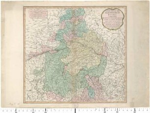 A New Map Of The Electorate Of Bavaria : Comprehending The Dutchy Of Bavaria, Divided Into Upper And Lower Bavaria; The Upper Palatinate, The Palatinates or Dutchies Of Neuburg and Sulzbach, The Principality of Mindelheim & c.