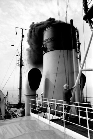 Kiel: Museumsschiff Stettin: Schornstein
