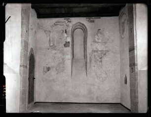Michaelskapelle innen, Ostwand nach der Restaurierung