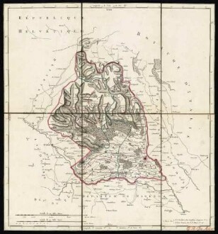 Atlas National de France en départements