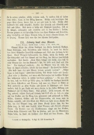 151. Ludwig baut eine Mauer.