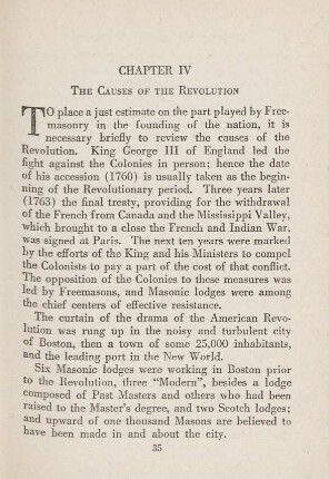 Chapter IV The Causes Of The Revolution