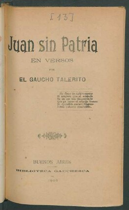 [Poesía]
