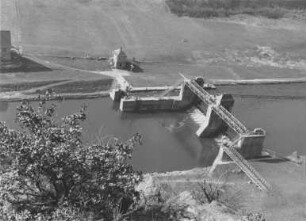 Wehr- und Schleusenanlage Scheidt/Lahn