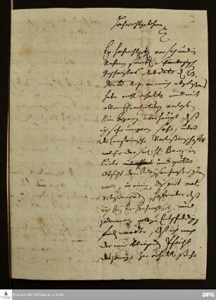 Brief von [August Hermann Francke] an [Hedewig Sophia von Holtzendorff].