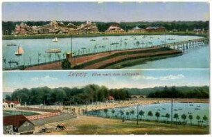 Leipzig : Blick nach dem Lunapark