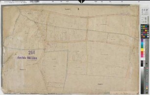 Niederaden (Lünen), Lanstrop (Dortmund), Umlegung Niederaden, Urkarte II Niederaden Planblatt 4