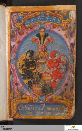 Stammbuch Sebastian Bommeister - Cod.Don.906