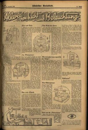 Dritte Ausgabe vom Freitag, den 29. November 1935.