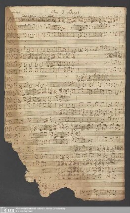 Ms. Ff. Mus. 1329 - Am 3 Advent