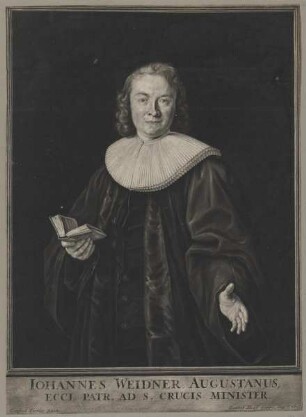 Bildnis des Iohannes Weidner