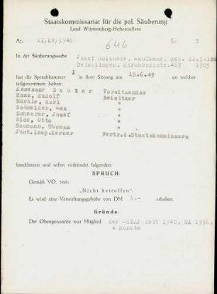 Holzherr, Josef