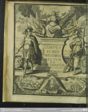 Corpus Iuris Militaris Auctum Et Emendatum
