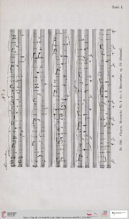 Tafel I-IV