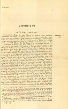 Appendix IV. Java and Cambodia