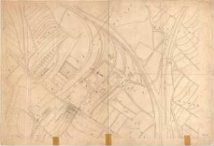 Fischer, Theodor; Marktredwitz; Baugenossenschaft Vereinigte Chamottfabrik, Wirtshaus - Lageplan