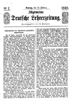 Jahresbericht des allgemeinen gothaischen Lehrervereins