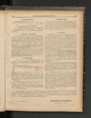 6. Einzahlungen.