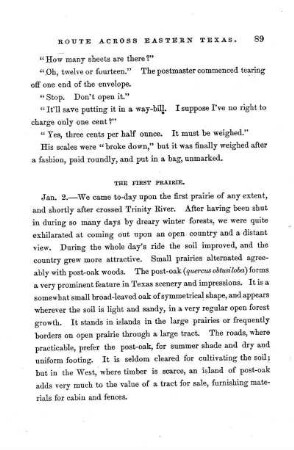 The First Prairie