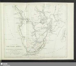 A Map Of Southern Africa ...