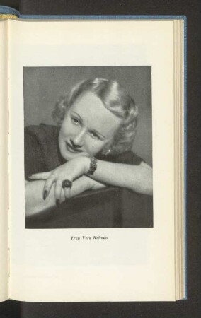 Frau Vera Kalman