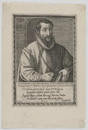 Bildnis des Othonis Gryphius