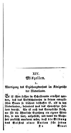 Miszellen