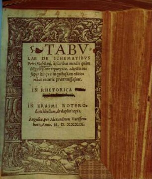 Tabulae de Schematibus et Tropis