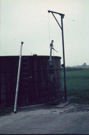 Fotografie: Gülle- und Entmistungstechnik, Güllebehälter, Güllepumpe