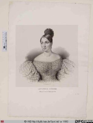 Bildnis Antonie Kronser, geb. Fournier