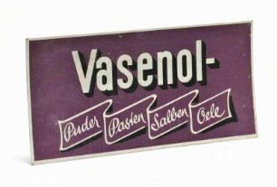 Vasenol Puder Pasten Salben Oele
