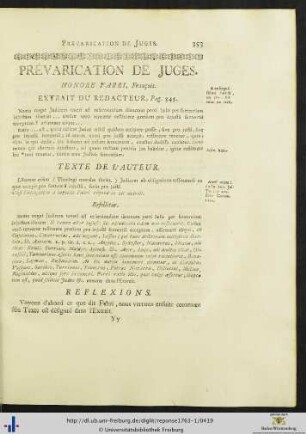 Prévarication De Juges