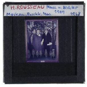 Rousseau, Muse und Dichter (Pushkin)