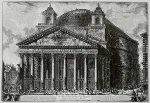 Veduta del Pantheon